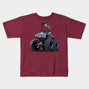 Cartoon monster truck Kids T-Shirt